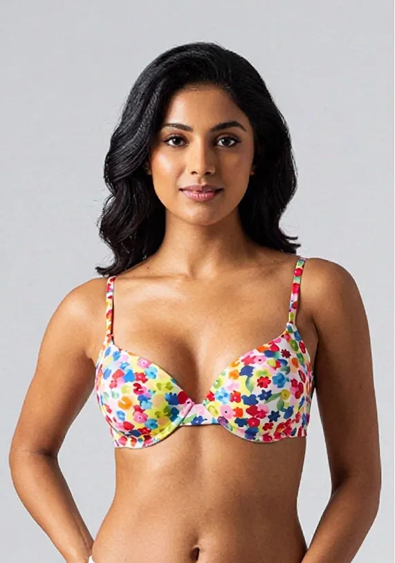 Floral underwired bikini top — Rainy Garment